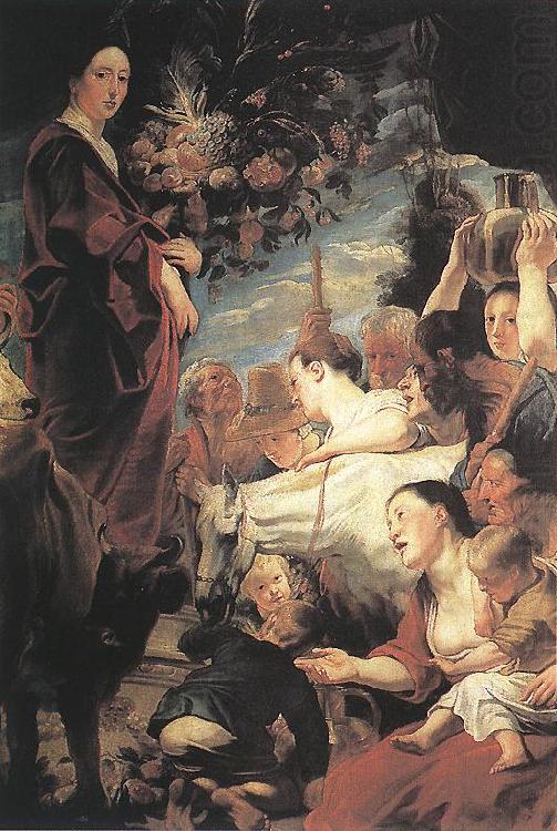 JORDAENS, Jacob Assumption of the Virgin d china oil painting image